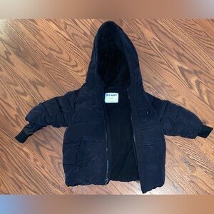 Black Quilted Jacket/coat for toddler